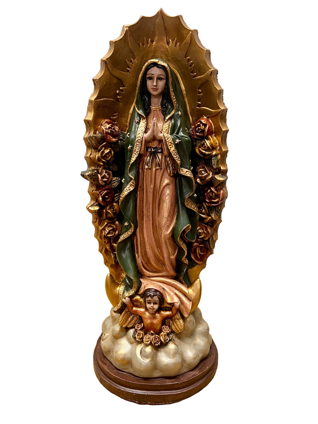 21.5" Our Lady of Guadalupe Statue