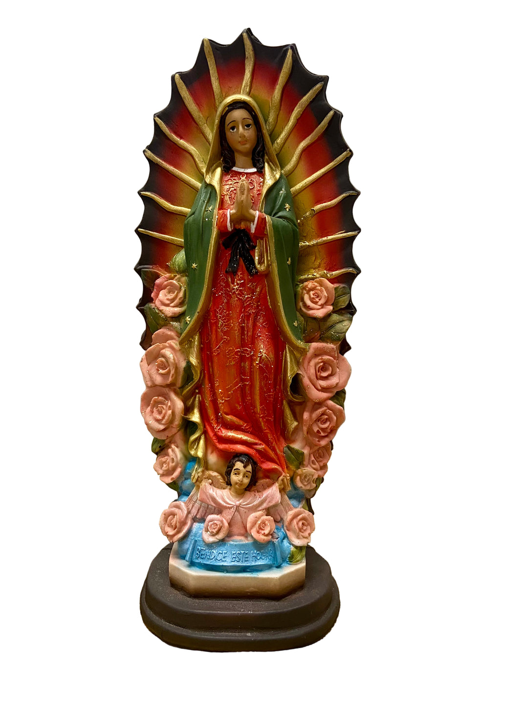 11.5" Our Lady of Guadalupe Statue