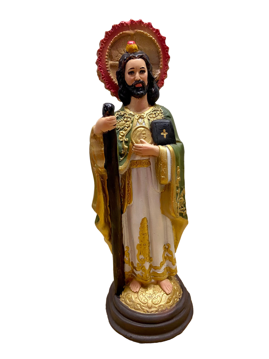 10" St. Jude Resin Statue