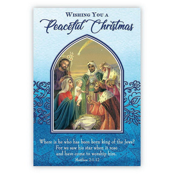 Christmas Blessing Nativity Box Card Set