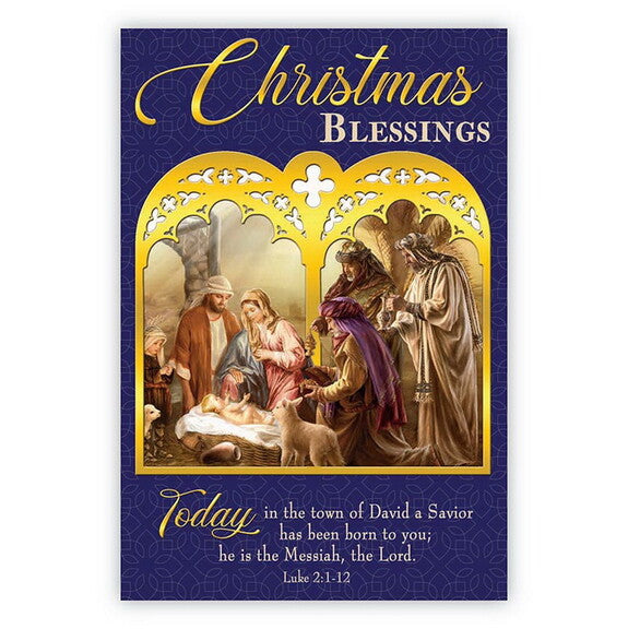 Christmas Blessing Nativity Box Card Set