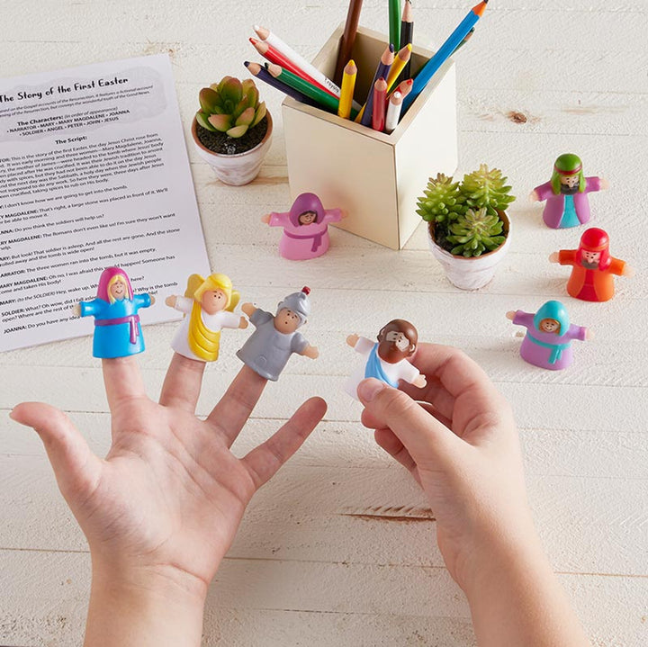 Easter Story Finger Puppet Set