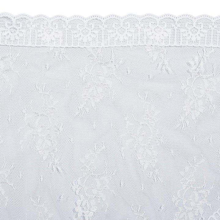 White Lace Infinity Chapel Veil