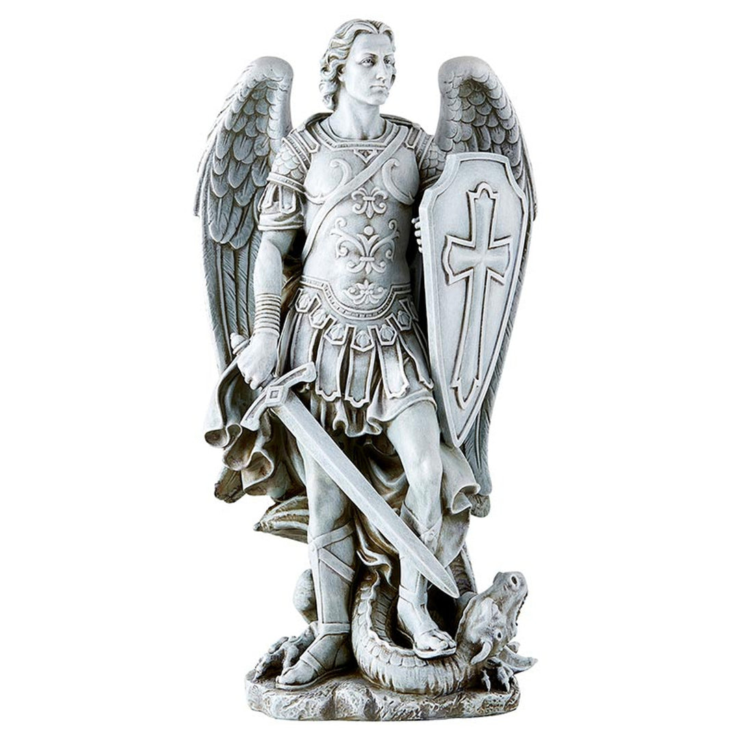 12.25" St. Michael the Warrior Statue