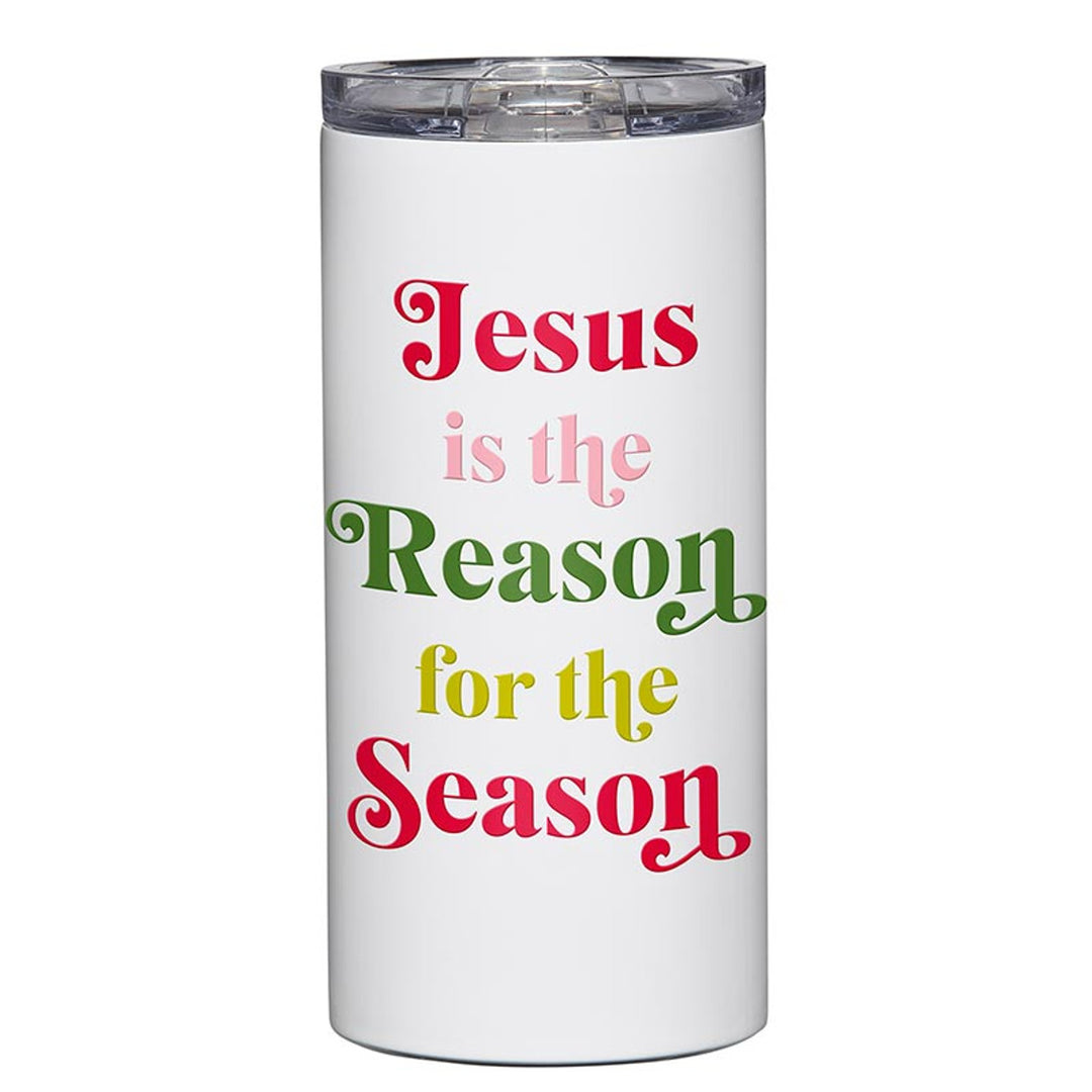 6.5" Stainless Steel Tumbler - Jesus is the Reason