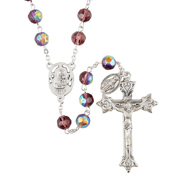 Prague Amethyst Rosary