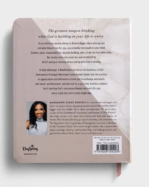Daily Blessings: A Mindfulness Journal on the Goodness of God