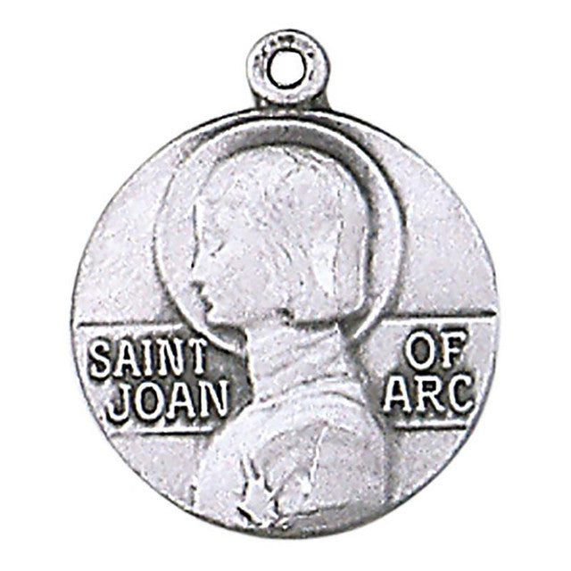 St. Joan of Arc Medal on Chain