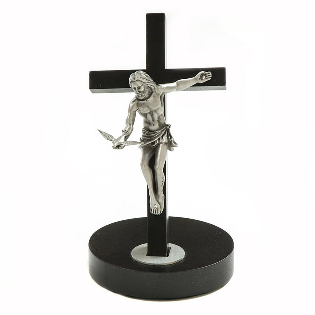 Gift of The Spirit Standing Crucifix - Black Finish