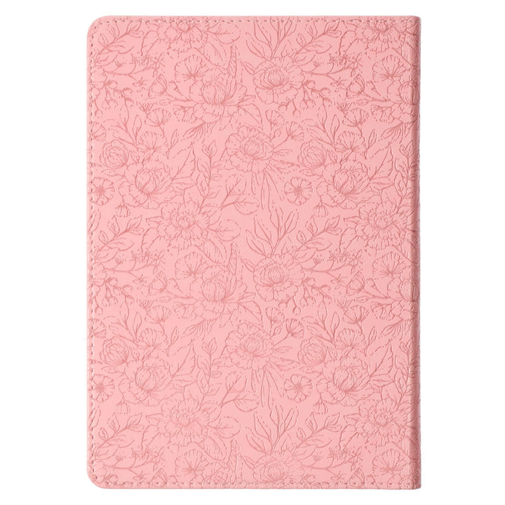 Joyful in Hope Pink Faux Leather Classic Journal - Romans 12:12