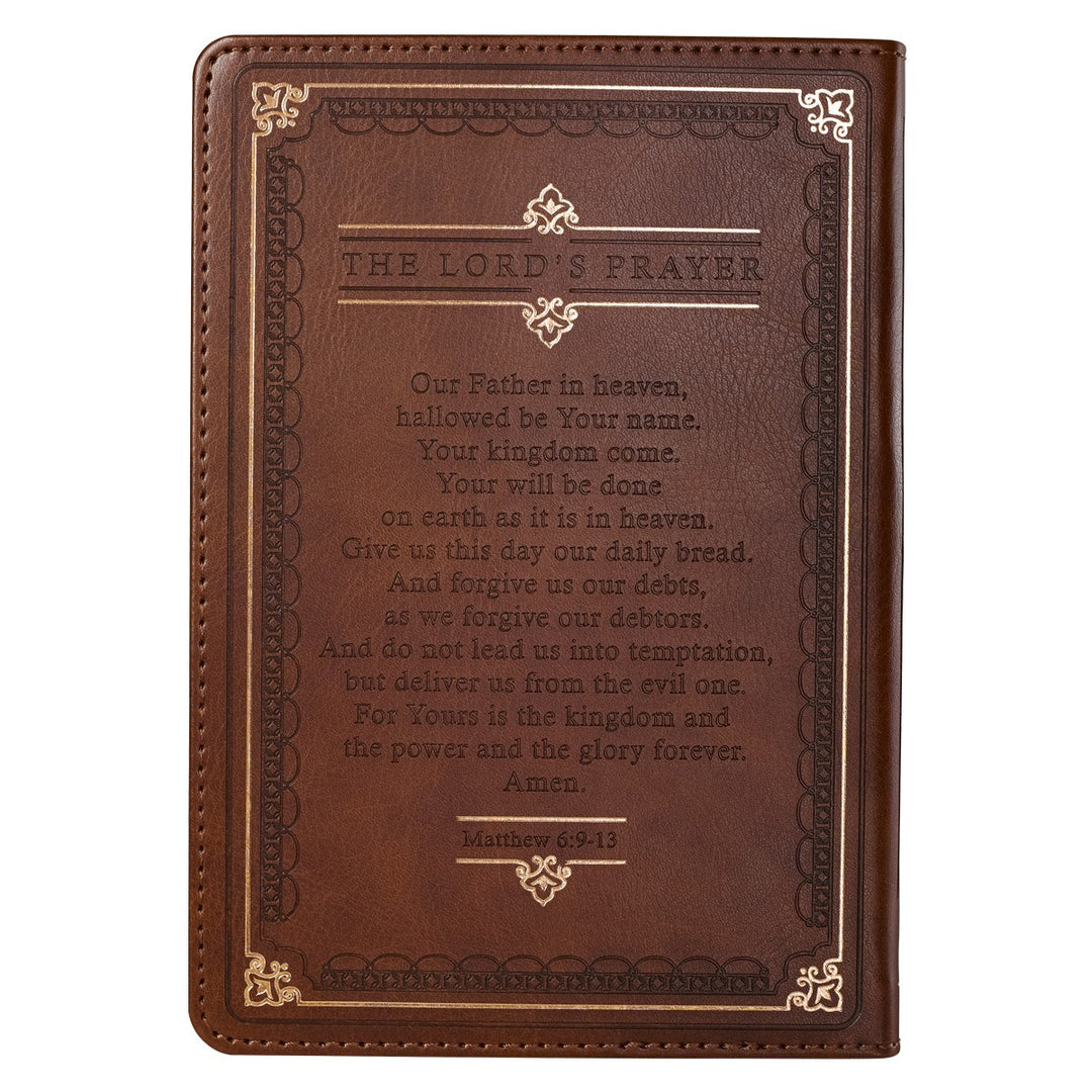 The Lord's Prayer LuxLeather Prayer Journal - Matthew 6: 9-13