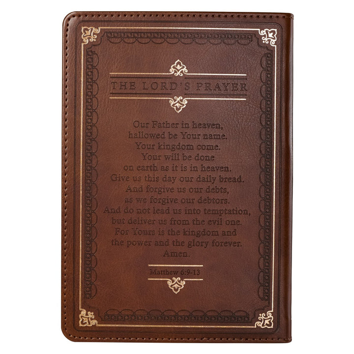 The Lord's Prayer LuxLeather Prayer Journal - Matthew 6: 9-13