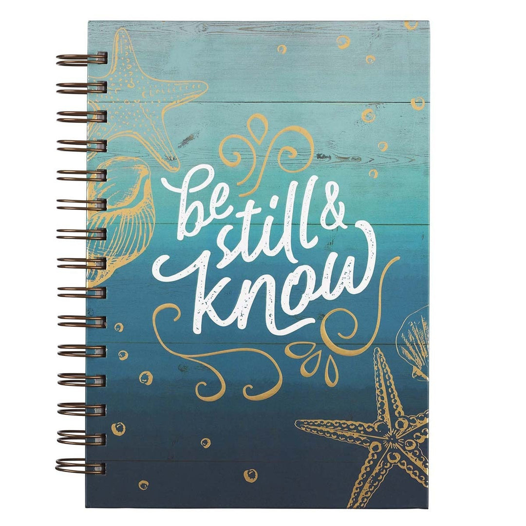 Be Still & Know Large Wirebound Journal - Psalm 46:10