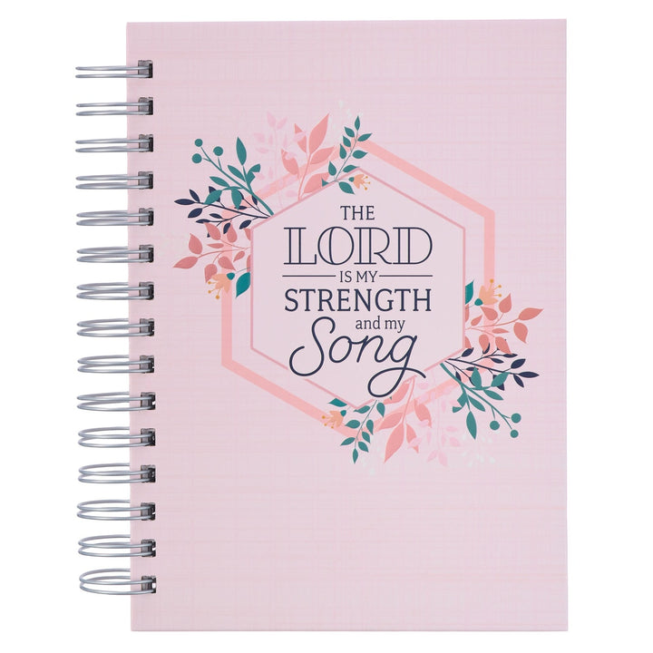 My Strength and My Song Wirebound Journal - Psalm 118:14