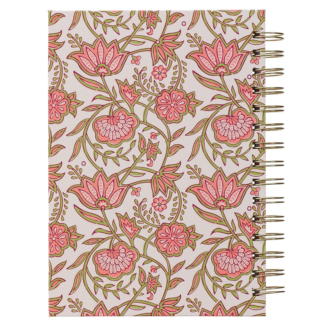 Be Still and Know Pink Spring Spiral Journal - Psalm 46:10