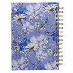 Pray Blue Blooms Spiral Journal - Job 22:27