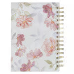 Walk by Faith Pink Cosmos Spiral Journal - 2 Corinthians 5:7