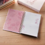 Walk by Faith Pink Cosmos Spiral Journal - 2 Corinthians 5:7