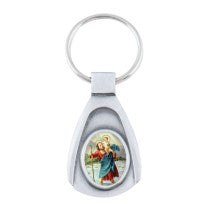St. Christopher Key Ring