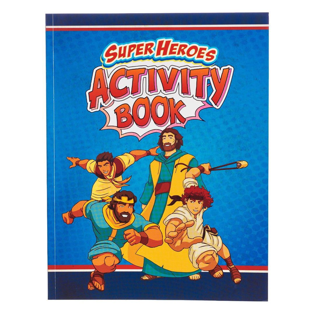 Super Heroes Activity Book