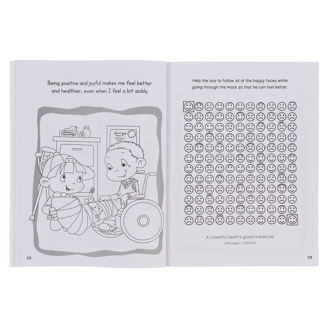 Wise Words for Little Hearts Coloring and Activity Book