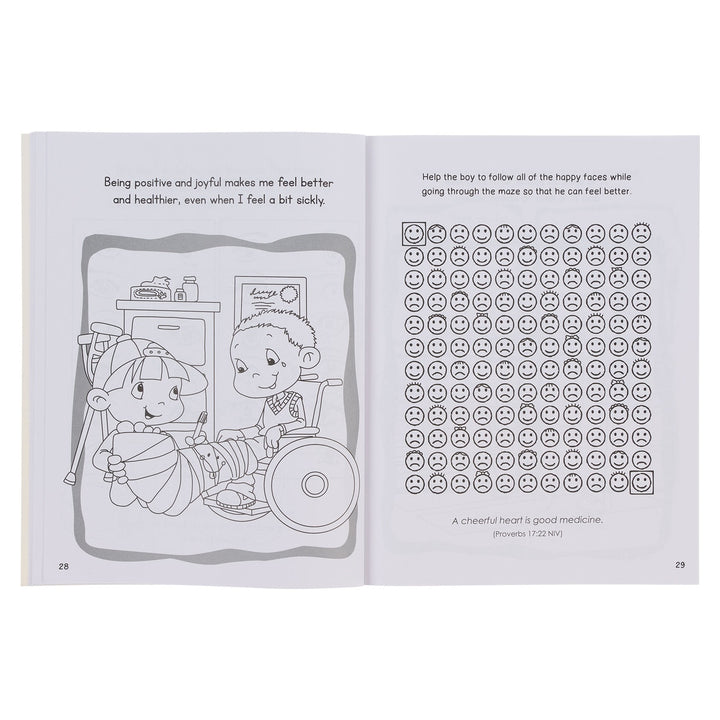 Wise Words for Little Hearts Coloring and Activity Book