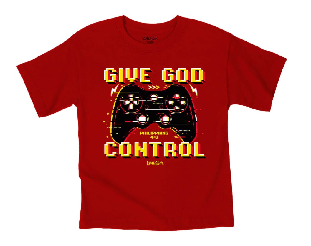 Give God Control Kids T-Shirt
