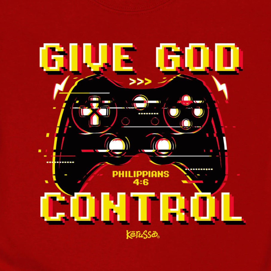 Give God Control Kids T-Shirt