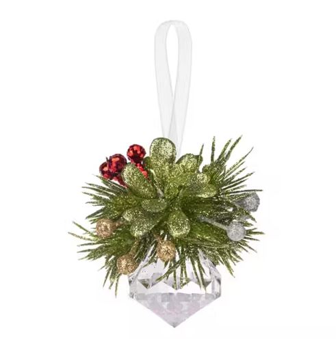 Teeny Mistletoe Jewel Ornament