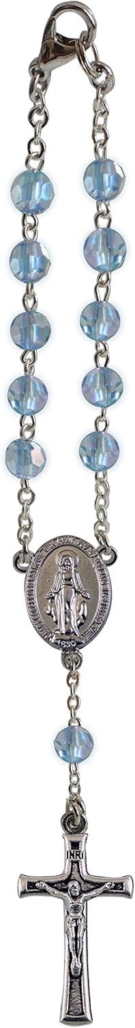 6mm Birthstone Auto Rosary