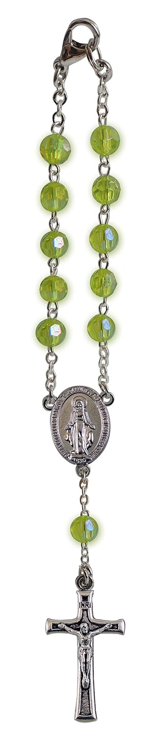6mm Birthstone Auto Rosary
