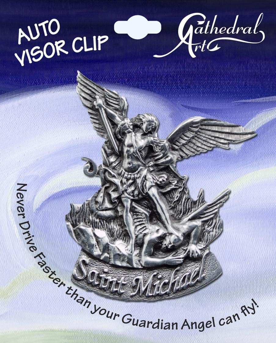 2" St. Michael Visor Clip