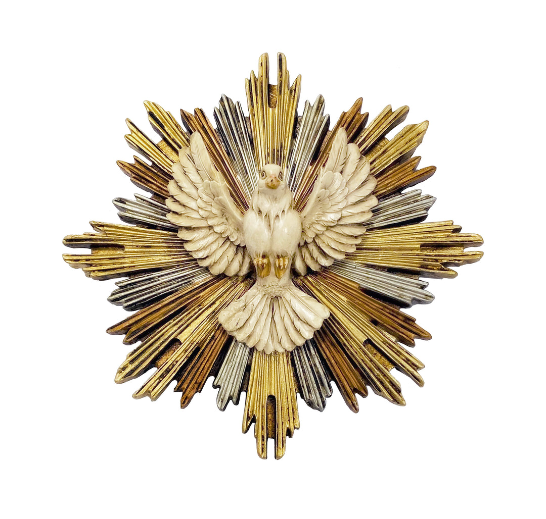 6" Holy Spirit Hanging Plaque