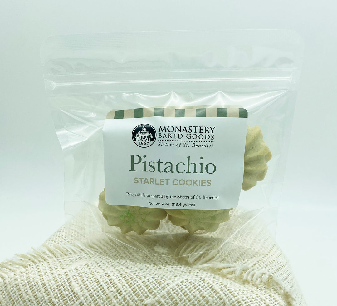 Pistachio Starlet Cookies