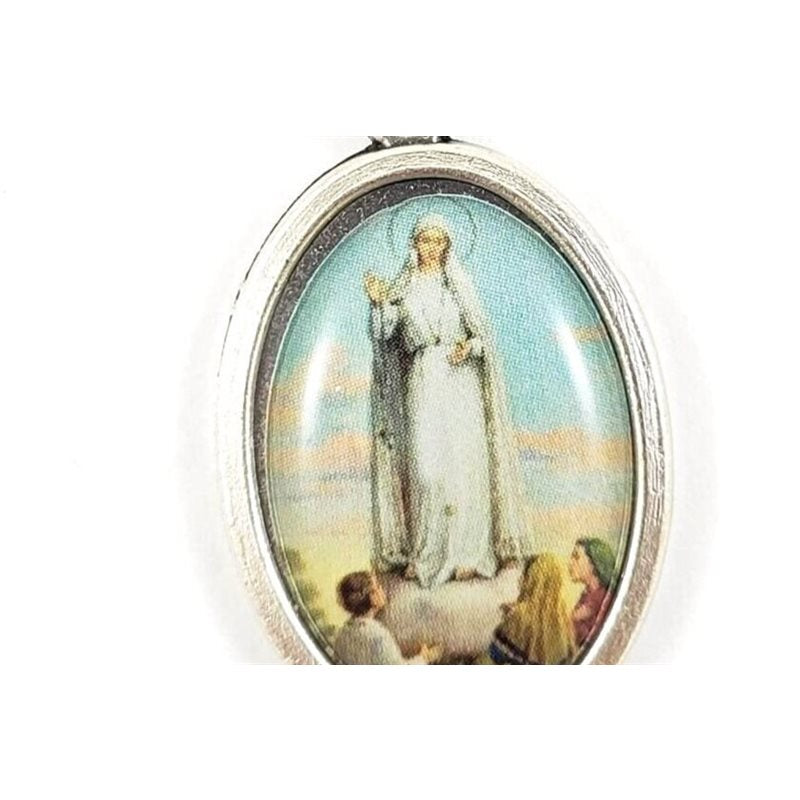 Our Lady of Fatima Colored Image Medal