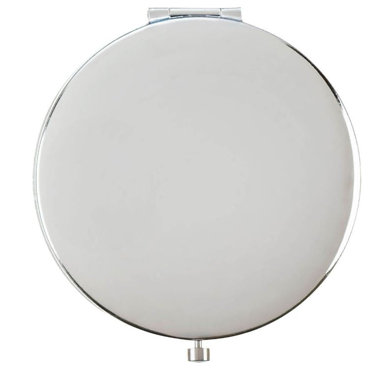 He Who Promised Silver Metal Compact Mirror - Hebrews 10:23