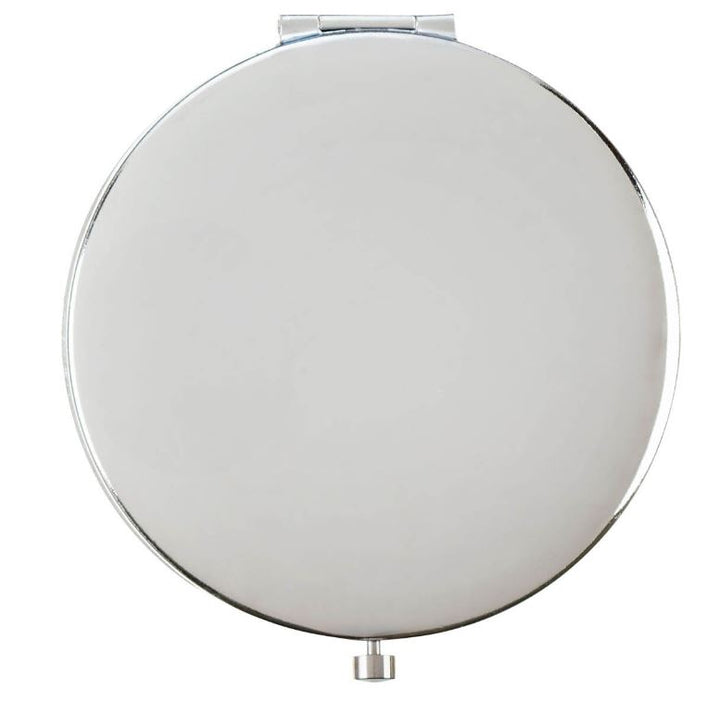 He Who Promised Silver Metal Compact Mirror - Hebrews 10:23