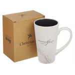 Amazing Grace White Crown of Thorns Ceramic Mug