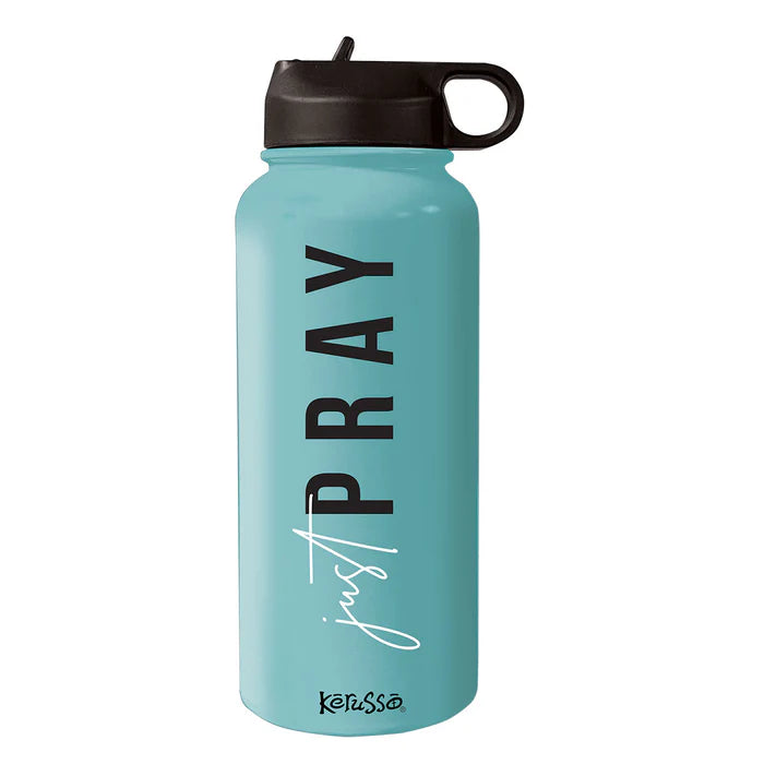 32 Oz Just Pray Stainless Steel Bottle