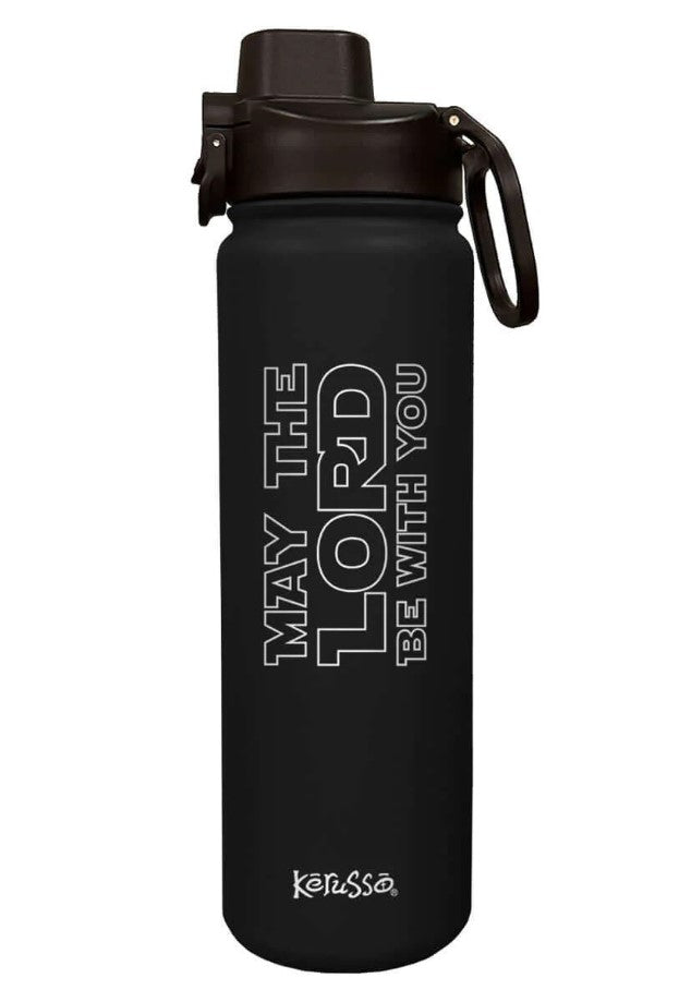 24 Oz May the Lord Be With You Stainless Steel Water Bottle