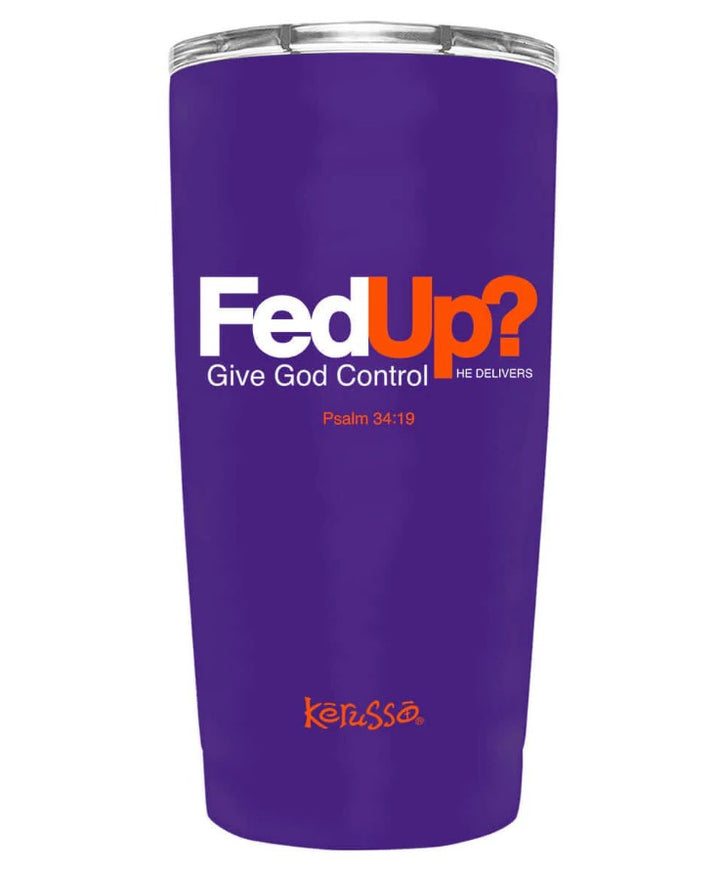 20 Oz FedUp Stainless Steel Tumbler
