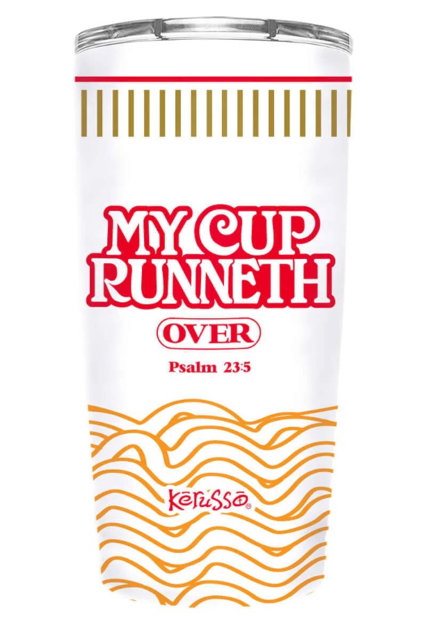 20 Oz Cup Runneth Over Stainless Steel Tumbler