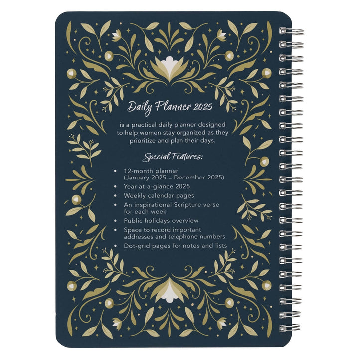 Trust in the Lord 2025 Wirebound Weekly Planner - Proverbs 3:5