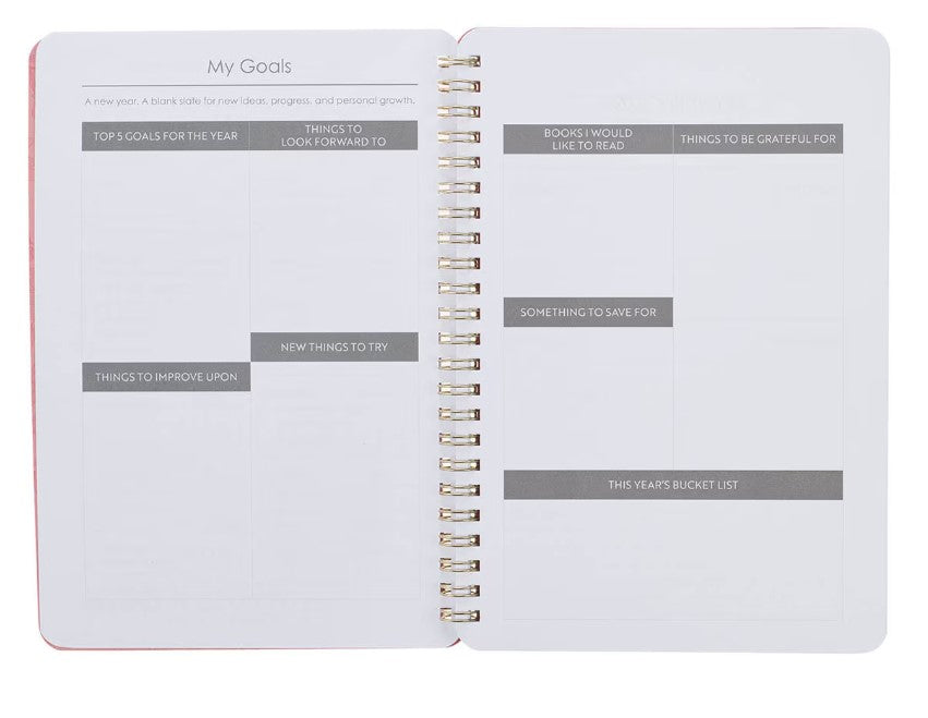 2027 Be Still and Know Spiral Weekly Planner - Psalm 46:10