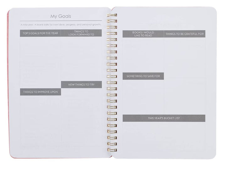 2027 Be Still and Know Spiral Weekly Planner - Psalm 46:10
