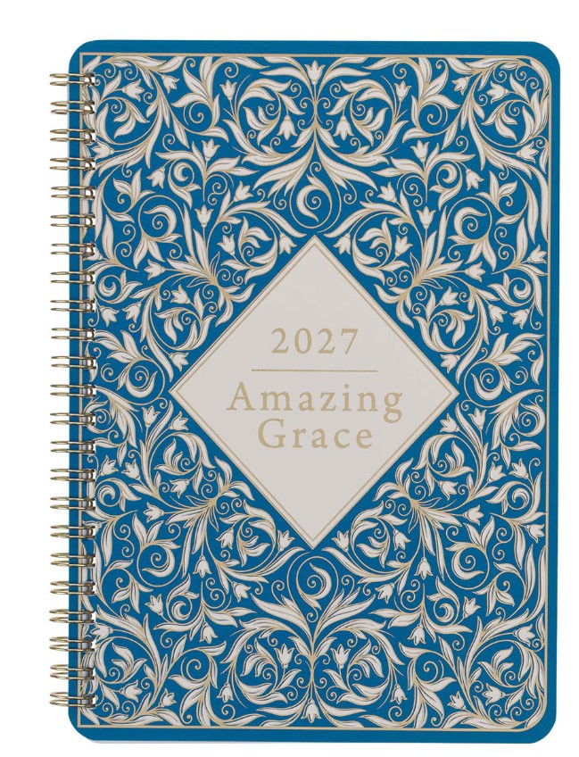 2027 Amazing Grace Spiral Weekly Planner