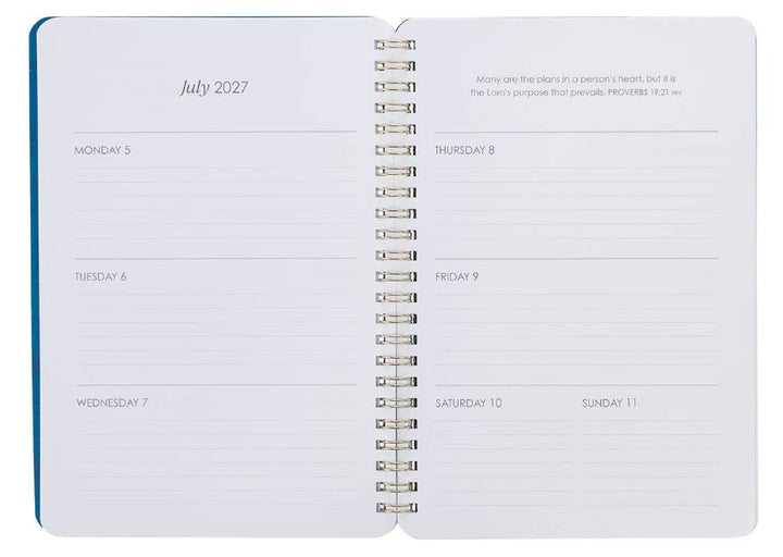 2027 Amazing Grace Spiral Weekly Planner
