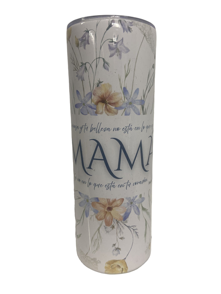 20 oz Stainless Steel Tumbler "Mama - Pedro 3:3-4"