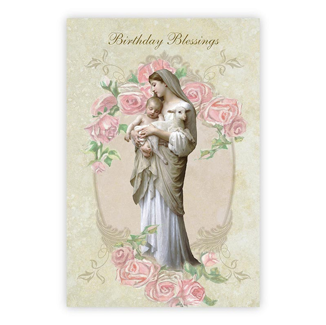 Birthday Blessing Greeting Card