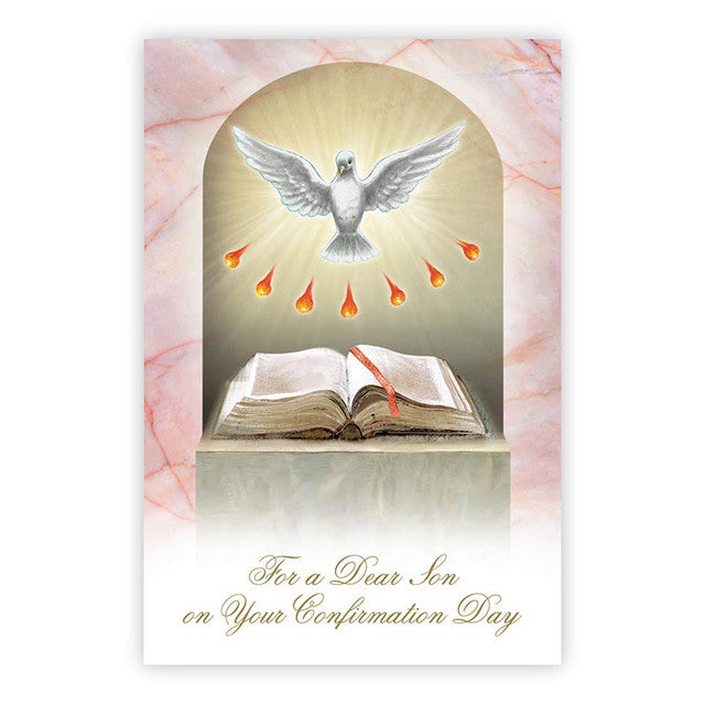 Dear Son On Your Confirmation Day Card